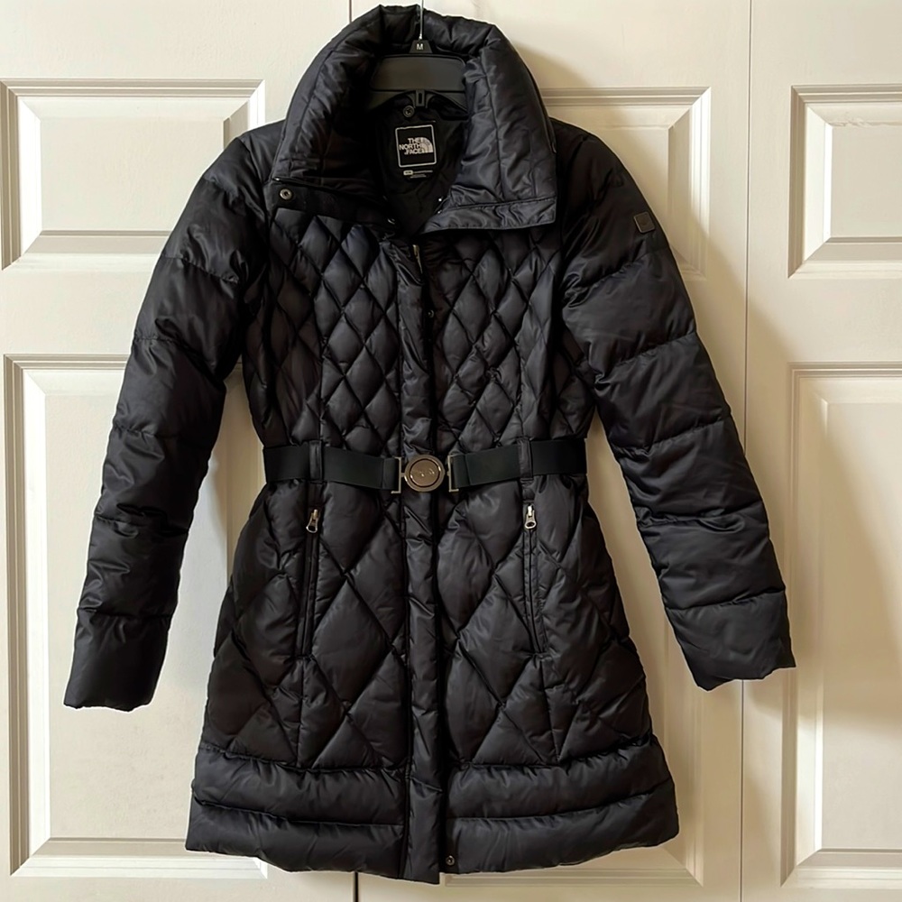 Womens North Face Apres Parkina Down Jacket (size medium)